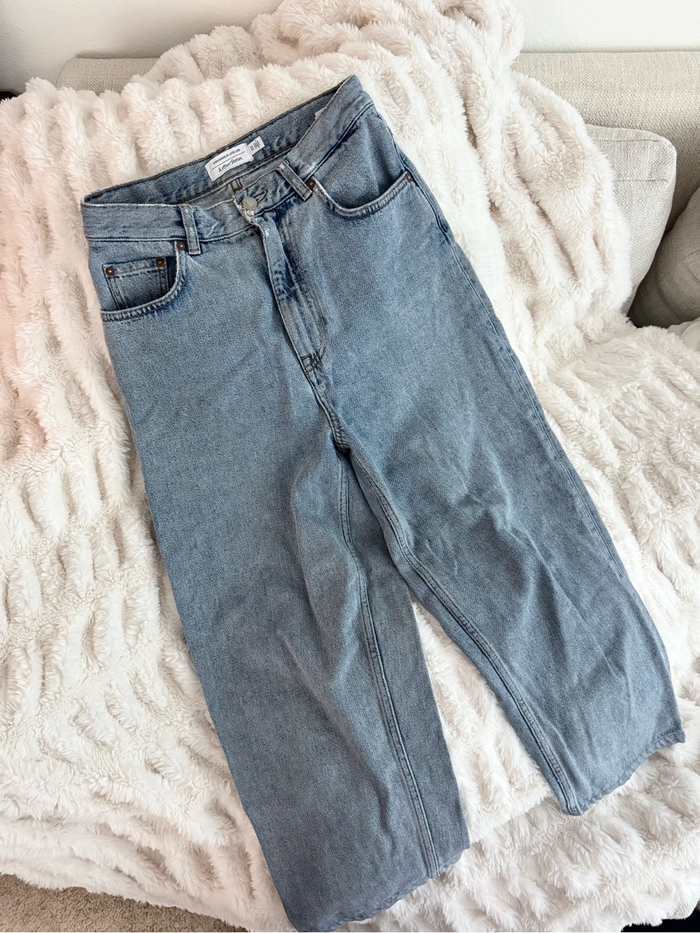& Other Stories Jeans — Light Blue Denim
